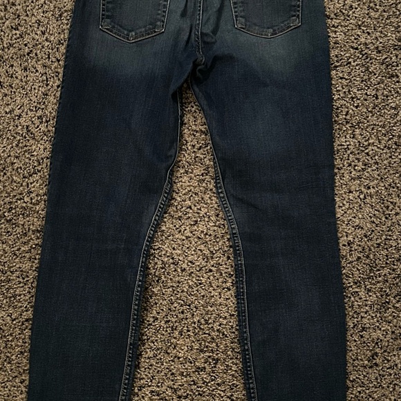 7 for all Mankind B(AIR) Authentic The Ankle Skinny Denim Jeans Size 28 - Picture 3 of 12